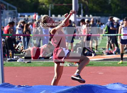 Thumbnail 3 in CCS Top 8 Los Gatos (Girls High Jump) photogallery.