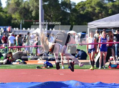 Thumbnail 2 in CCS Top 8 Los Gatos (Girls High Jump) photogallery.