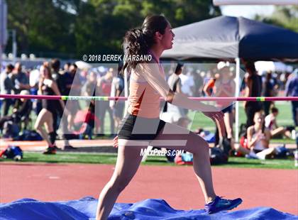 Thumbnail 2 in CCS Top 8 Los Gatos (Girls High Jump) photogallery.