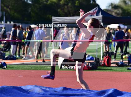 Thumbnail 2 in CCS Top 8 Los Gatos (Girls High Jump) photogallery.