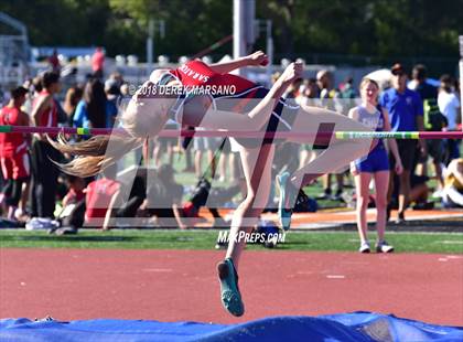 Thumbnail 1 in CCS Top 8 Los Gatos (Girls High Jump) photogallery.