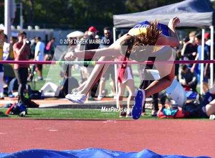 Thumbnail 2 in CCS Top 8 Los Gatos (Girls High Jump) photogallery.