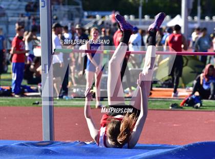 Thumbnail 1 in CCS Top 8 Los Gatos (Girls High Jump) photogallery.