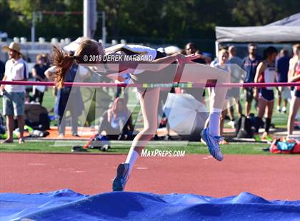 Thumbnail 3 in CCS Top 8 Los Gatos (Girls High Jump) photogallery.
