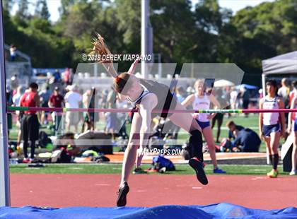 Thumbnail 1 in CCS Top 8 Los Gatos (Girls High Jump) photogallery.