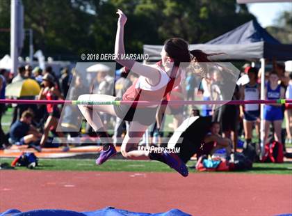 Thumbnail 3 in CCS Top 8 Los Gatos (Girls High Jump) photogallery.