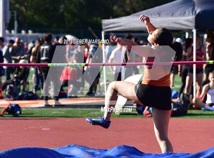 Thumbnail 1 in CCS Top 8 Los Gatos (Girls High Jump) photogallery.