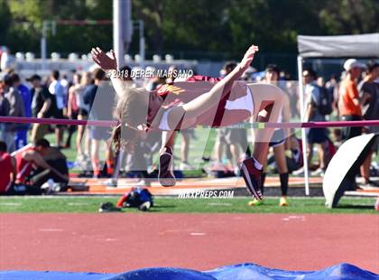 Thumbnail 2 in CCS Top 8 Los Gatos (Girls High Jump) photogallery.