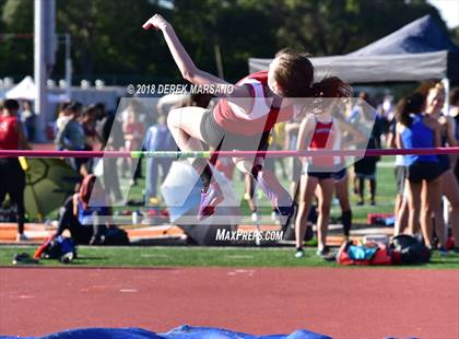 Thumbnail 1 in CCS Top 8 Los Gatos (Girls High Jump) photogallery.