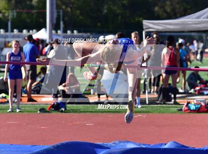 Thumbnail 3 in CCS Top 8 Los Gatos (Girls High Jump) photogallery.