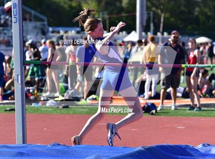 Thumbnail 1 in CCS Top 8 Los Gatos (Girls High Jump) photogallery.