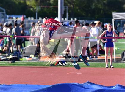 Thumbnail 2 in CCS Top 8 Los Gatos (Girls High Jump) photogallery.