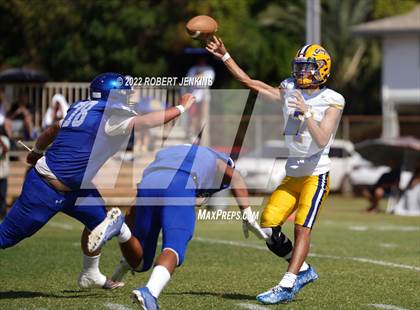 Thumbnail 3 in Kaiser @ Waimea (HHSAA Division 2 Round 1 Playoff) photogallery.