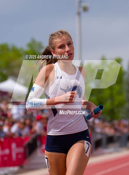 Thumbnail 2 in CHSAA State Championships (4 x 100m Finals) photogallery.