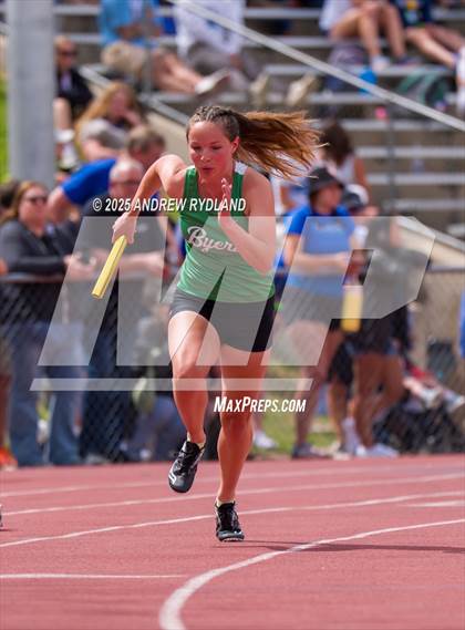 Thumbnail 2 in CHSAA State Championships (4 x 100m Finals) photogallery.