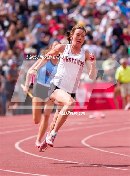 Thumbnail 3 in CHSAA State Championships (4 x 100m Finals) photogallery.