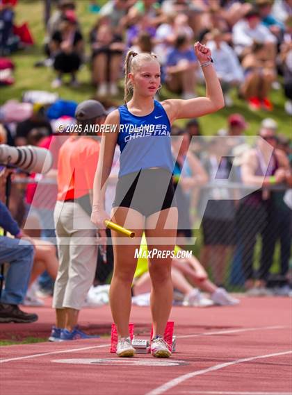 Thumbnail 1 in CHSAA State Championships (4 x 100m Finals) photogallery.