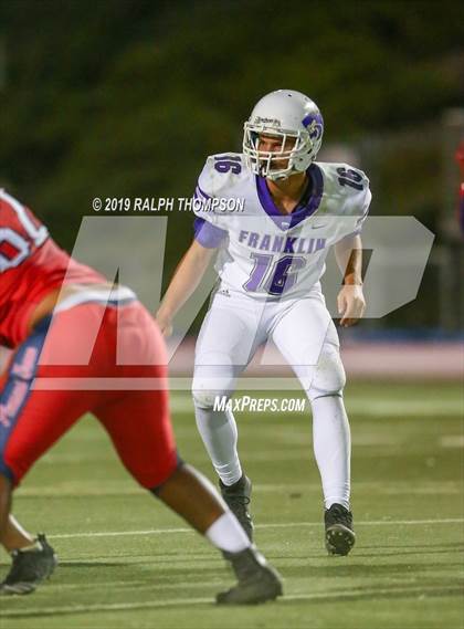 Thumbnail 2 in Pleasant Grove vs. Franklin photogallery.