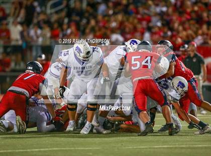 Thumbnail 1 in Pleasant Grove vs. Franklin photogallery.