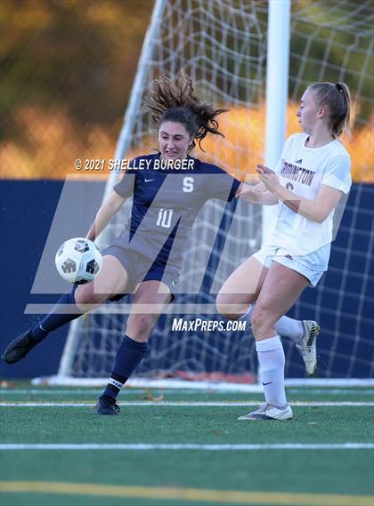 Thumbnail 3 in Farmington vs. Staples (CIAC Class LL Quarterfinal round) photogallery.