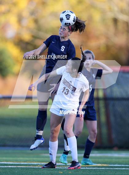 Thumbnail 1 in Farmington vs. Staples (CIAC Class LL Quarterfinal round) photogallery.