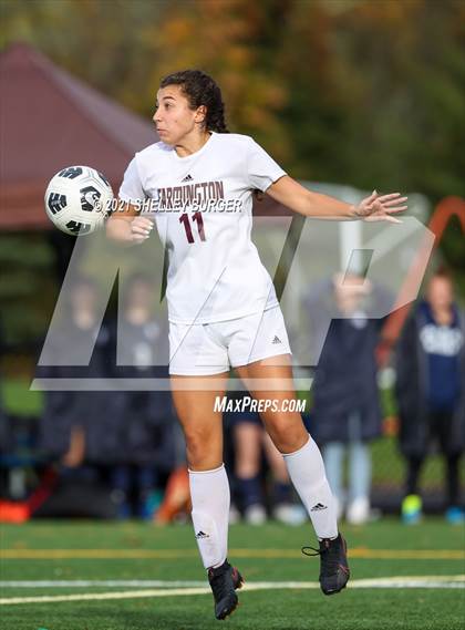 Thumbnail 2 in Farmington vs. Staples (CIAC Class LL Quarterfinal round) photogallery.