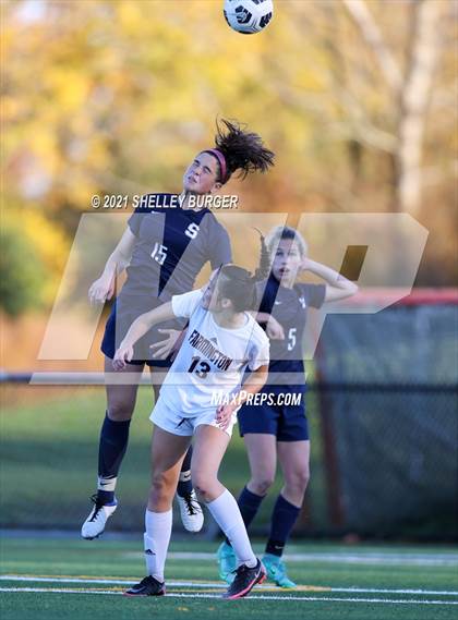 Thumbnail 2 in Farmington vs. Staples (CIAC Class LL Quarterfinal round) photogallery.