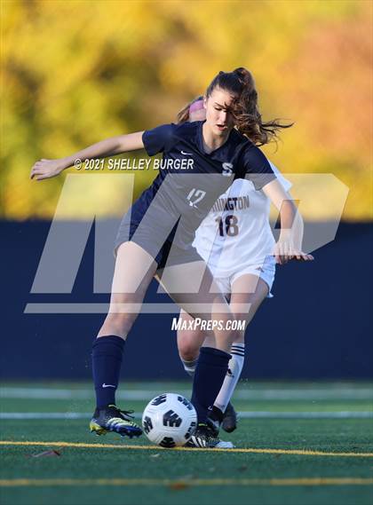 Thumbnail 3 in Farmington vs. Staples (CIAC Class LL Quarterfinal round) photogallery.