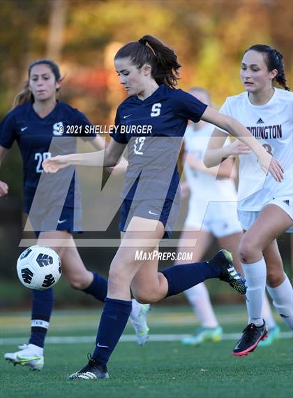 Thumbnail 1 in Farmington vs. Staples (CIAC Class LL Quarterfinal round) photogallery.