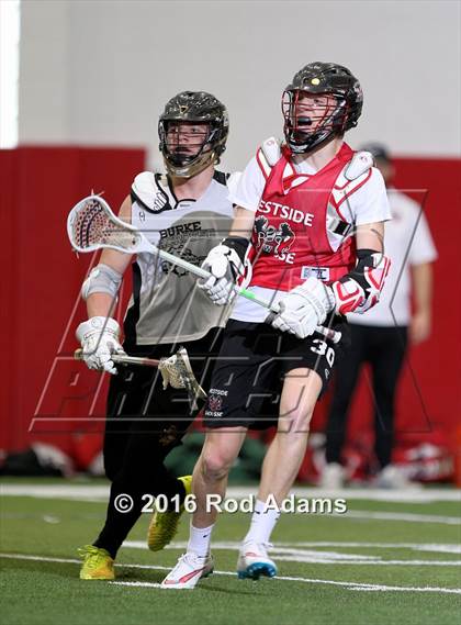 Thumbnail 2 in Omaha Westside vs Omaha Burke (Clash at the Cook) photogallery.