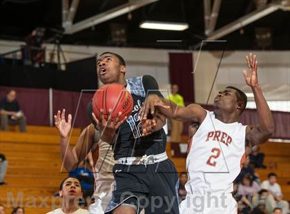 Thumbnail 3 in Lincoln vs. Capital Prep (Spalding Hoophall Classic) photogallery.