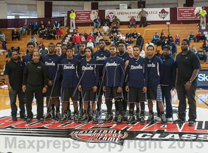Thumbnail 2 in Lincoln vs. Capital Prep (Spalding Hoophall Classic) photogallery.