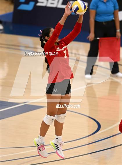 Thumbnail 2 in Orange Lutheran vs. JSerra Catholic (CIF-SS D2 Final) photogallery.