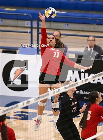 Thumbnail 1 in Orange Lutheran vs. JSerra Catholic (CIF-SS D2 Final) photogallery.