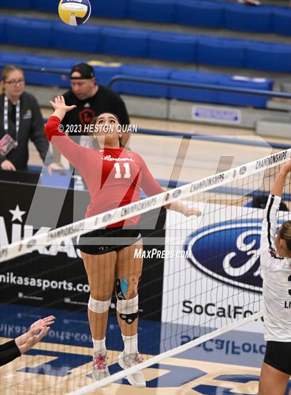 Thumbnail 2 in Orange Lutheran vs. JSerra Catholic (CIF-SS D2 Final) photogallery.