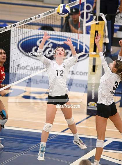 Thumbnail 2 in Orange Lutheran vs. JSerra Catholic (CIF-SS D2 Final) photogallery.