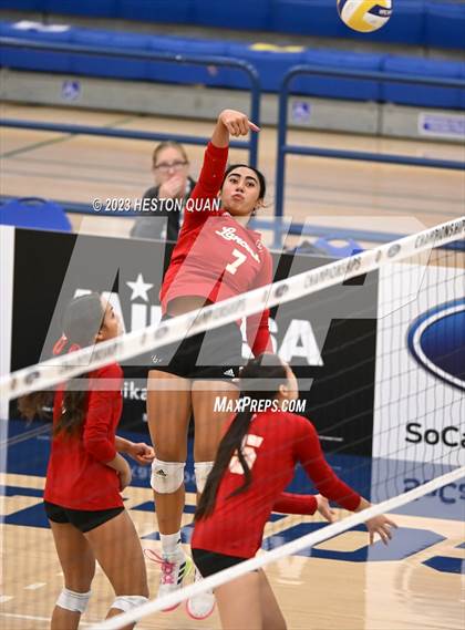 Thumbnail 3 in Orange Lutheran vs. JSerra Catholic (CIF-SS D2 Final) photogallery.