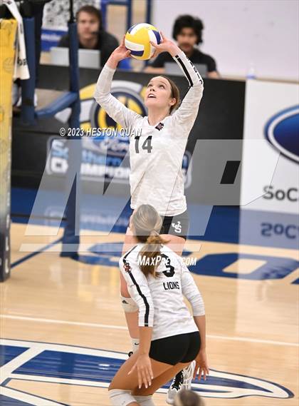 Thumbnail 2 in Orange Lutheran vs. JSerra Catholic (CIF-SS D2 Final) photogallery.