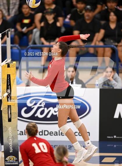 Thumbnail 3 in Orange Lutheran vs. JSerra Catholic (CIF-SS D2 Final) photogallery.