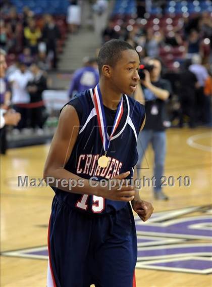 Thumbnail 3 in Modesto Christian vs. Colfax (CIF SJS D4 Final) photogallery.