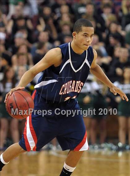 Thumbnail 2 in Modesto Christian vs. Colfax (CIF SJS D4 Final) photogallery.
