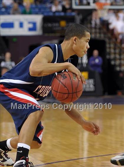 Thumbnail 2 in Modesto Christian vs. Colfax (CIF SJS D4 Final) photogallery.
