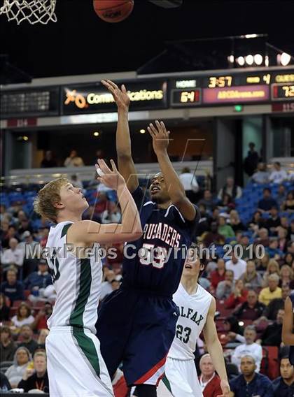 Thumbnail 1 in Modesto Christian vs. Colfax (CIF SJS D4 Final) photogallery.