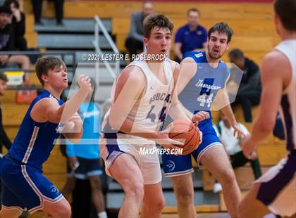 Thumbnail 1 in Georgetown vs. Hallsville (2021 Chicken Express Holiday Extravaganza) photogallery.