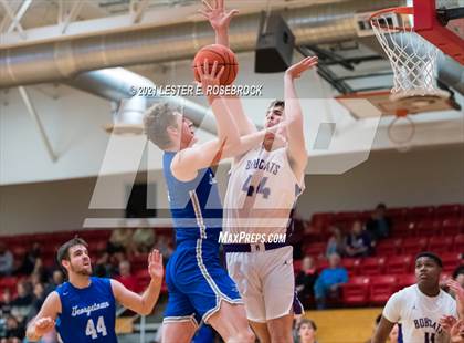 Thumbnail 3 in Georgetown vs. Hallsville (2021 Chicken Express Holiday Extravaganza) photogallery.