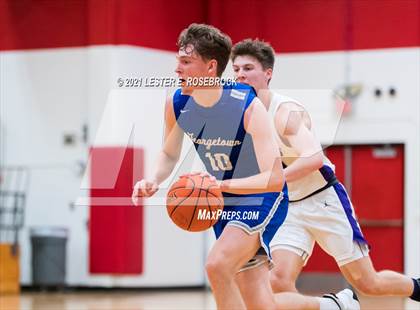 Thumbnail 2 in Georgetown vs. Hallsville (2021 Chicken Express Holiday Extravaganza) photogallery.