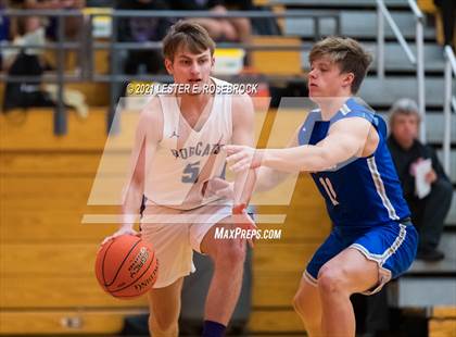 Thumbnail 1 in Georgetown vs. Hallsville (2021 Chicken Express Holiday Extravaganza) photogallery.