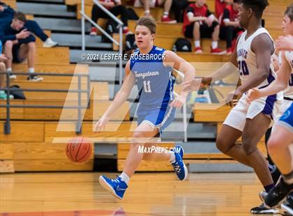 Thumbnail 3 in Georgetown vs. Hallsville (2021 Chicken Express Holiday Extravaganza) photogallery.
