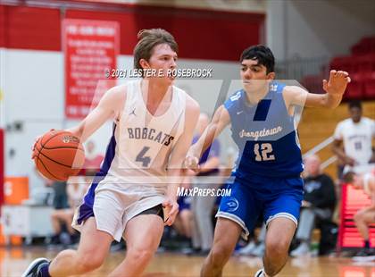 Thumbnail 2 in Georgetown vs. Hallsville (2021 Chicken Express Holiday Extravaganza) photogallery.