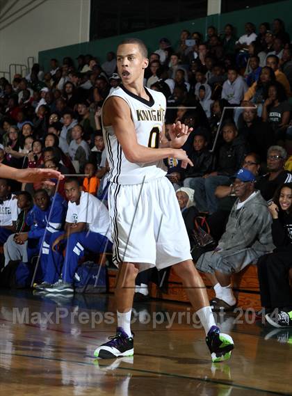 Thumbnail 3 in Bishop Montgomery vs. Long Beach Poly (Paul Pierce Classic)  photogallery.